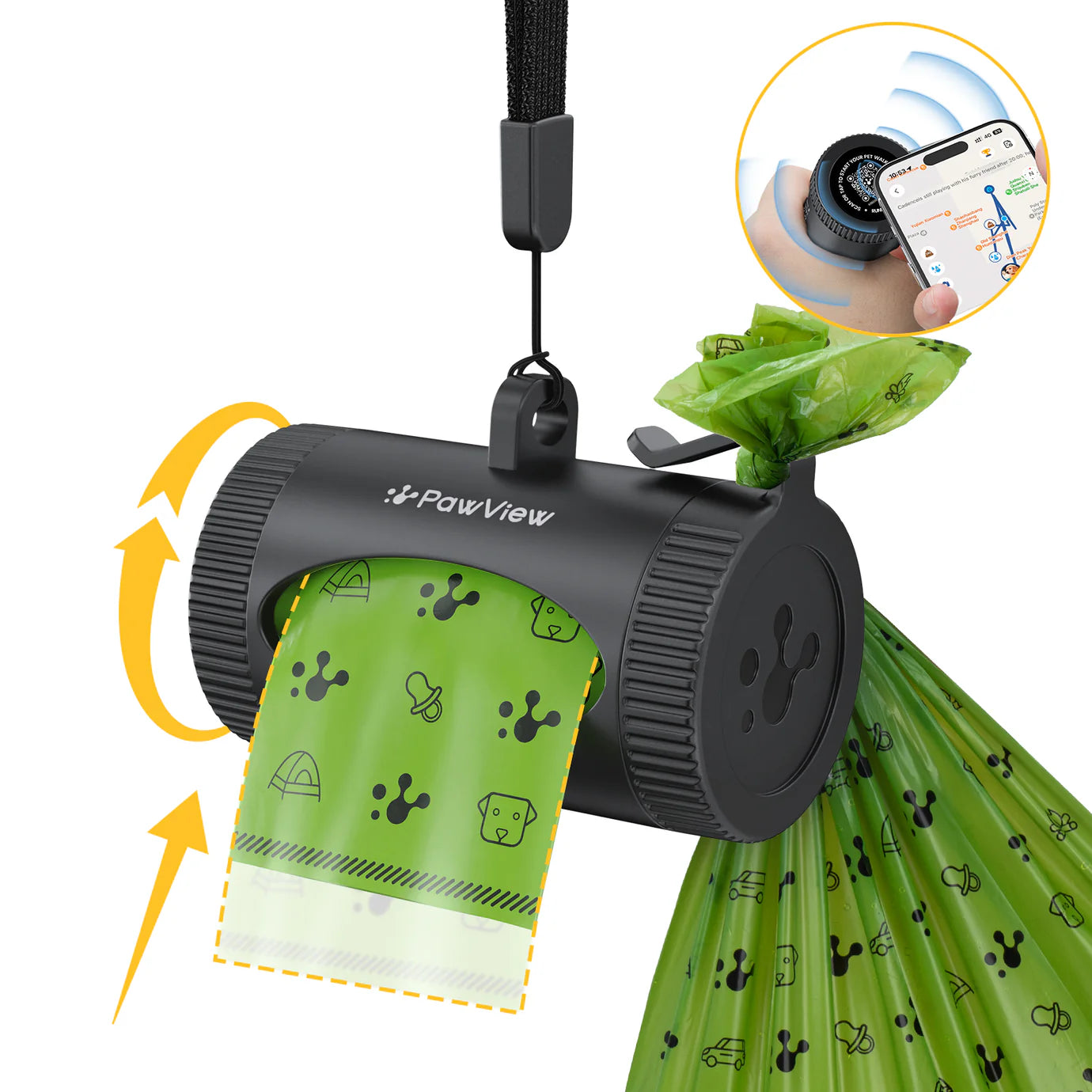 Poop Bags Dispenser (Smart & Eco-Friendly)