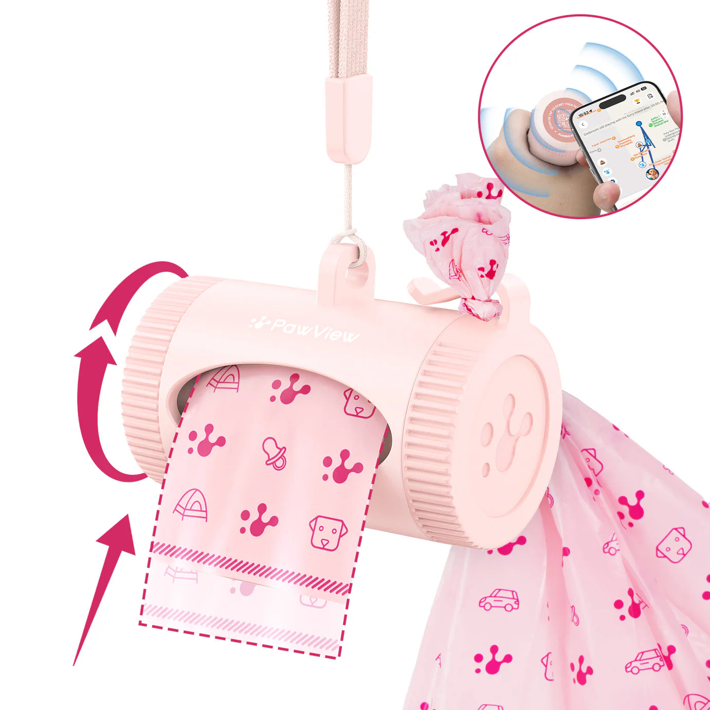 Poop Bags Dispenser (Smart & Eco-Friendly)